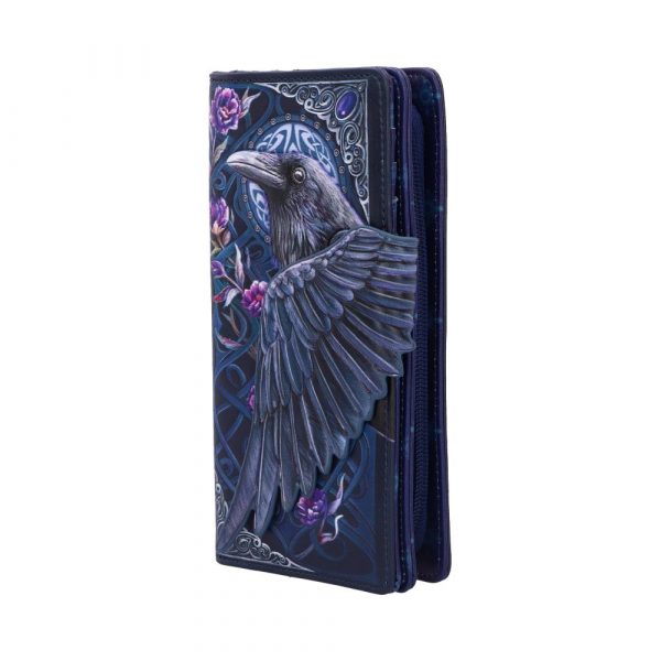 Ravens Flight Embossed Purse 18.5cm - Image 2