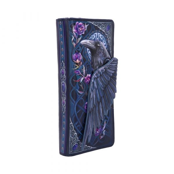 Ravens Flight Embossed Purse 18.5cm - Image 4