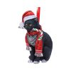 Candy Cane Cat Hanging Ornament (LP) 9cm - Image 2
