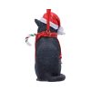 Candy Cane Cat Hanging Ornament (LP) 9cm - Image 3
