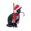 Candy Cane Cat Hanging Ornament (LP) 9cm - Image 4