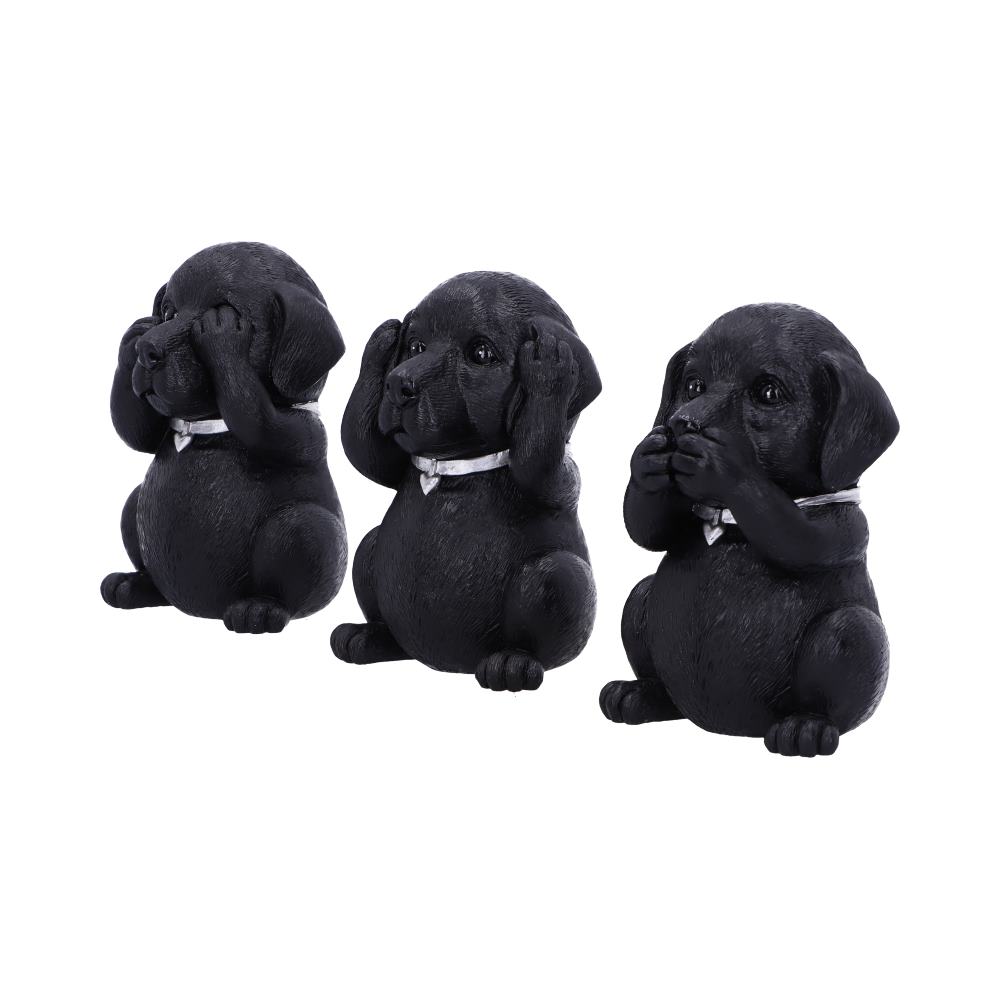 Three Wise Labradors 8.5cm See No, Hear No, Speak No - Image 2