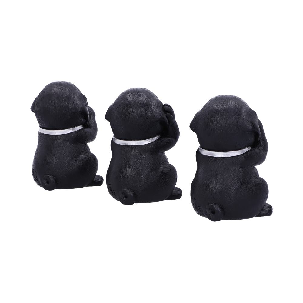 Three Wise Labradors 8.5cm See No, Hear No, Speak No - Image 4