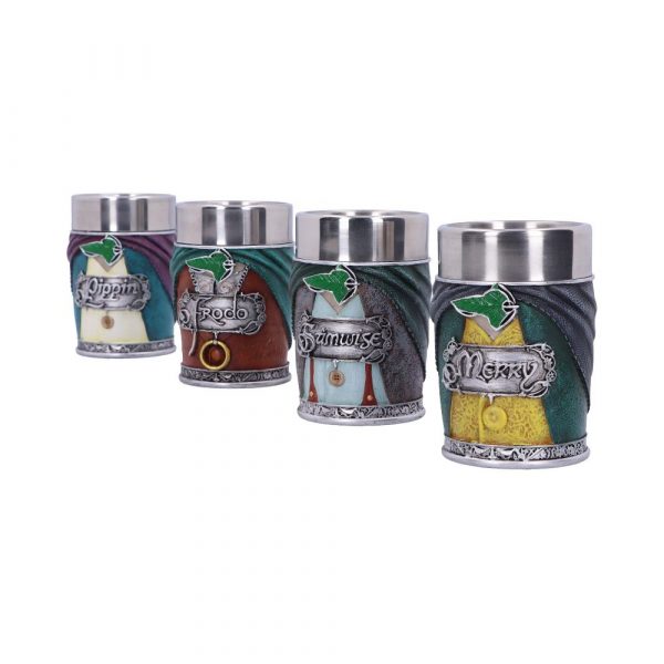Lord of the Rings Hobbit Shot Glass Set - Image 3