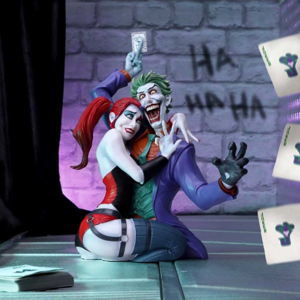The Joker and Harley Quinn Bust 37.5cm - Image 5