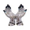 Hands of the Future Crystal Ball Holder 20cm Palmistry