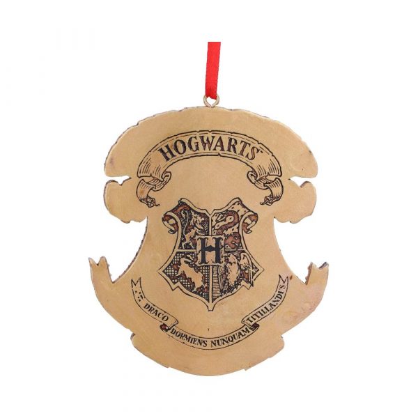 Harry Potter Hogwarts Crest Hanging Ornament 8cm - Image 4