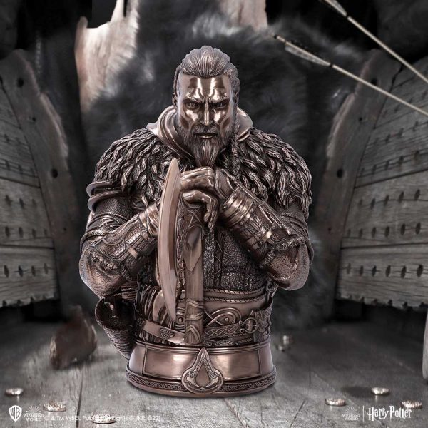 Assassin's Creed Valhalla Eivor Bust (Bronze) 31cm - Image 5