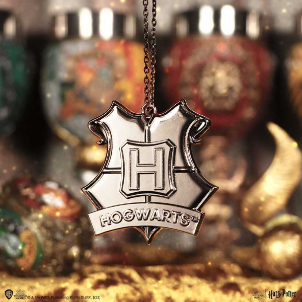 Harry Potter Hogwarts (Silver) Hanging Ornament - Image 5