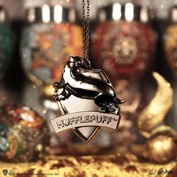 Harry Potter Hufflepuff (Silver) Hanging Ornament - Image 5