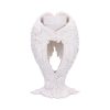 Angel Wings Tea Light Holder 17cm