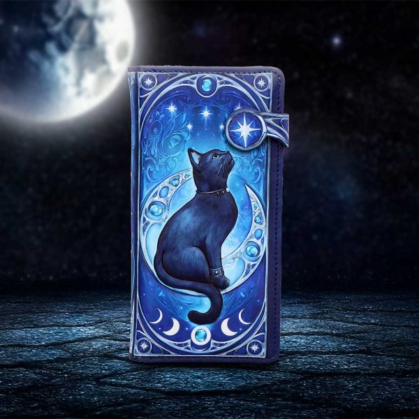 Feline Constellation Embossed Purse 18.5cm - Image 5