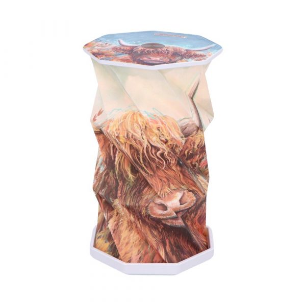 Highland Cow Foldable Lamp 21cm PopGlow