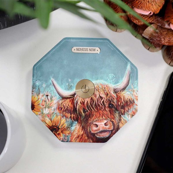 Highland Cow Foldable Lamp 21cm PopGlow - Image 2