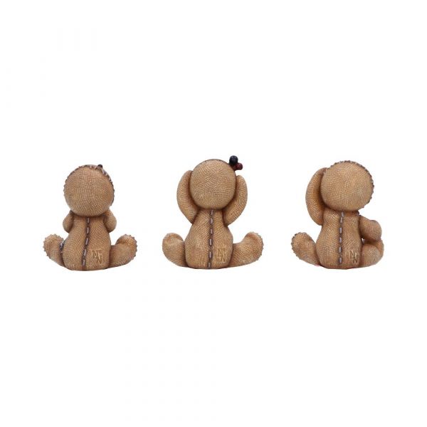 Three Wise Voodoo Dolls See No, Hear No, Speak No - Image 3