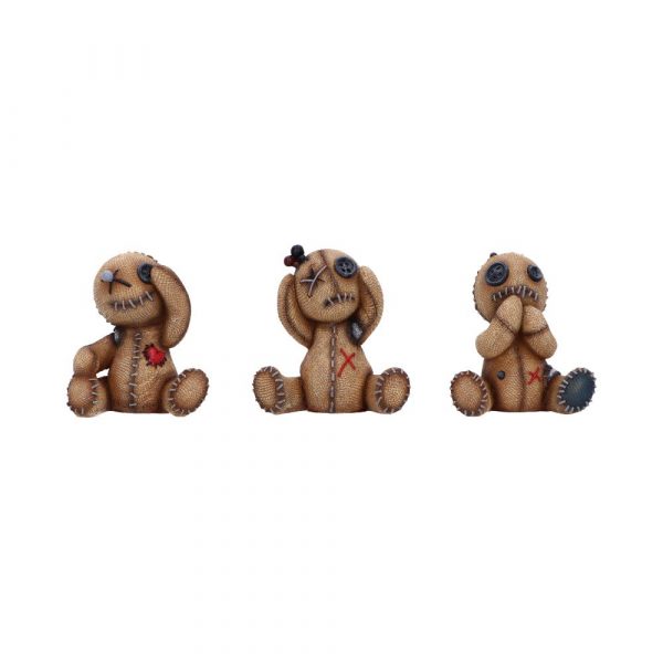 Three Wise Voodoo Dolls See No, Hear No, Speak No
