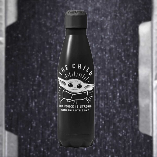Star Wars:The Mandalorian Grogu Water Bottle 500ml Disney - Image 2