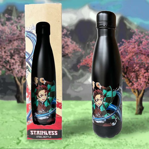 Demon Slayer Tanjiro Water Bottle 500ml - Image 2