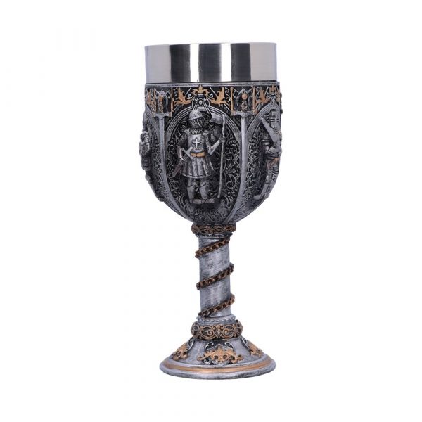 Medieval Knight Goblet 17.5cm - Image 4