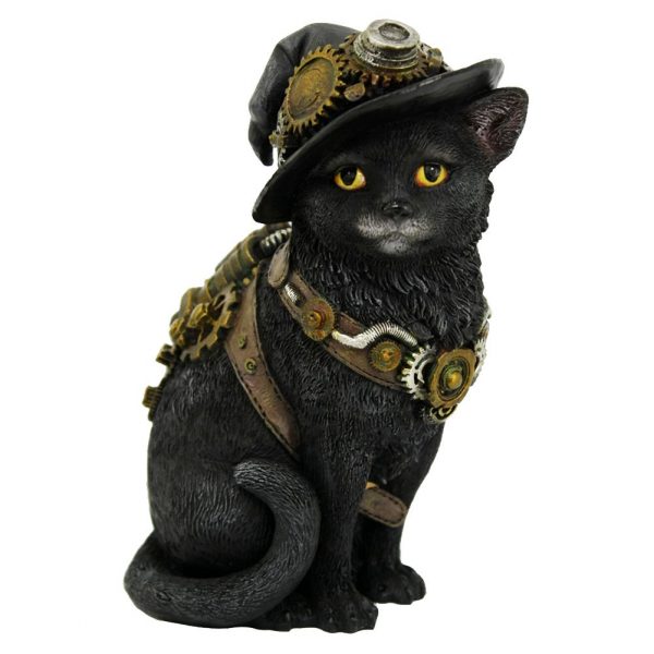 Clockwork Kitty 16.5cm Steampunk