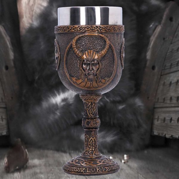 Loki Goblet 17cm Vikings - Image 5