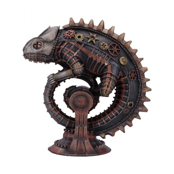 Mechanical Chameleon 22.3cm Steampunk