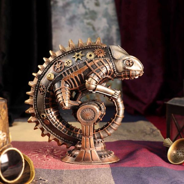 Mechanical Chameleon 22.3cm Steampunk - Image 5