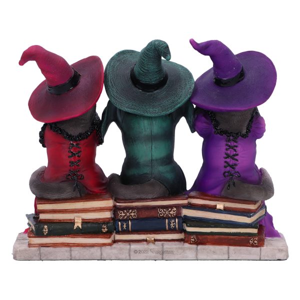 Three Wise Witchy Kittys 15.3cm See No, Hear No, Speak No - Image 3