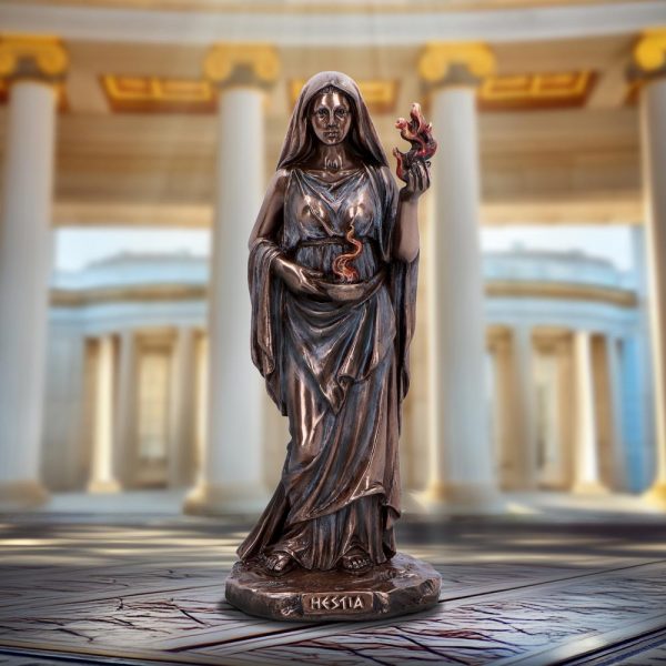 Hestia Goddess of Home and Hearth 15cm - Image 5