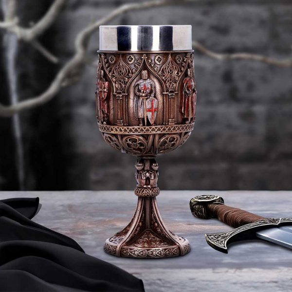 Knights Templar Goblet 18cm - Image 5