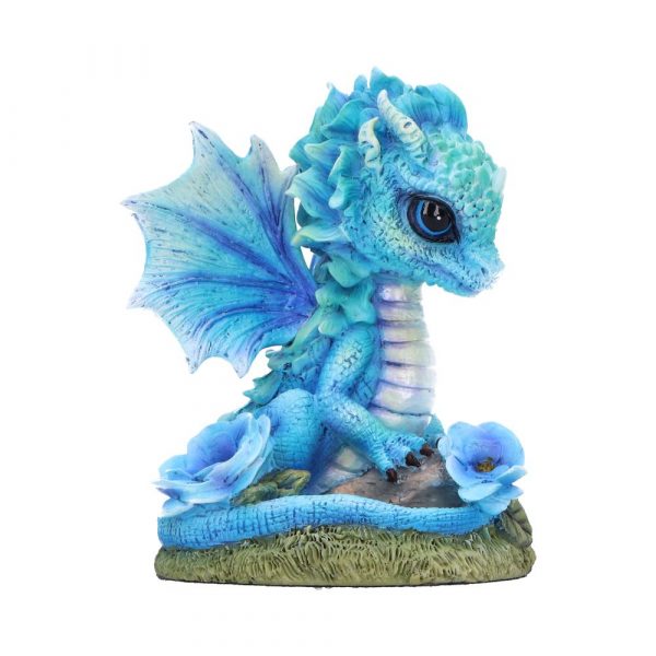 Blue Poppy Flower Dragon 11cm Flower Dragons - Image 4