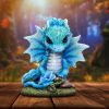 Blue Poppy Flower Dragon 11cm Flower Dragons - Image 5