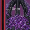 Jewelled Masquerade (Purple) 17.5cm - Image 2