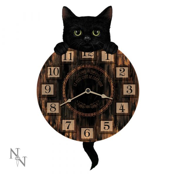 Kitten Tickin' 32cm Tickin' Clocks