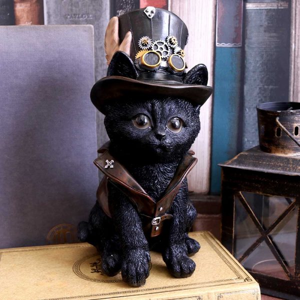 Cogsmiths Cat 18.5cm Steampunk - Image 5