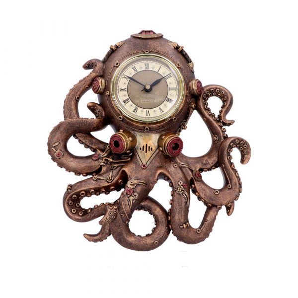 Octoclock 26cm Steampunk