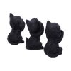 Three Wise Kitties 8.8cm See No, Hear No, Speak No - Image 4
