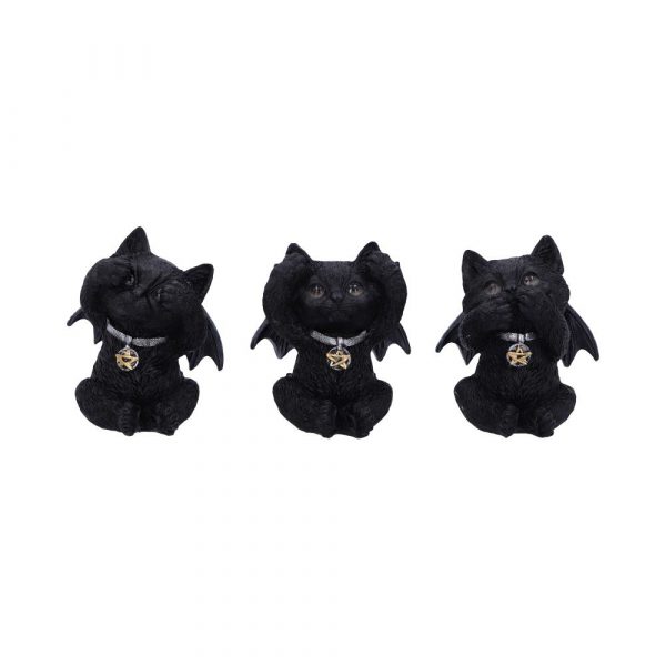 Three Wise Vampuss 9cm See No, Hear No, Speak No