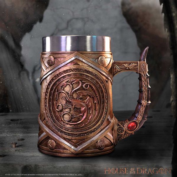 House of the Dragon Targaryen Crown and Dagger Tankard - Image 5