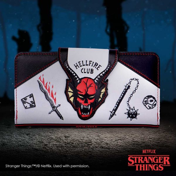 Stranger Things Hellfire Club Embossed Purse - Image 5