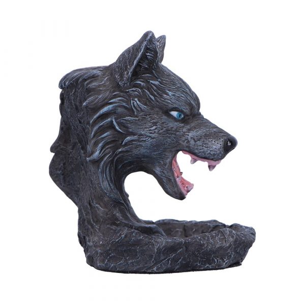 Dark Wolf Backflow Incense Burner 11.5cm - Image 4