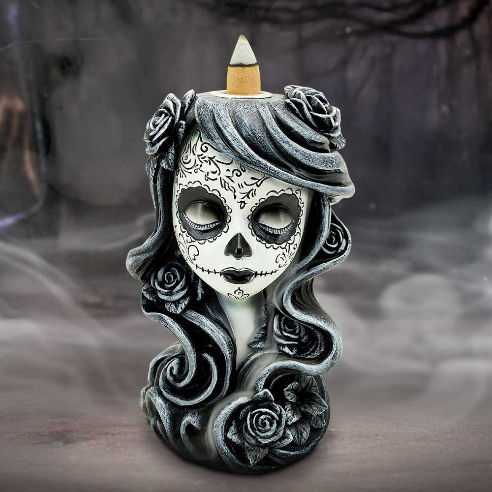 Flor de Muerte Backflow Incense Burner - Image 5