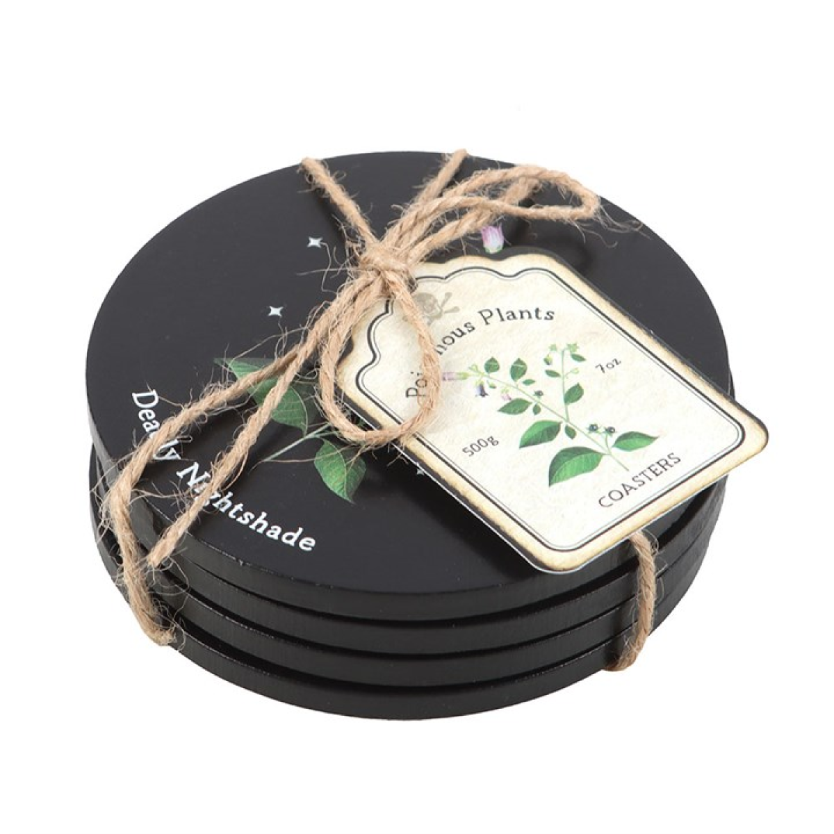 Poisonous Plants Coaster Set - Image 2