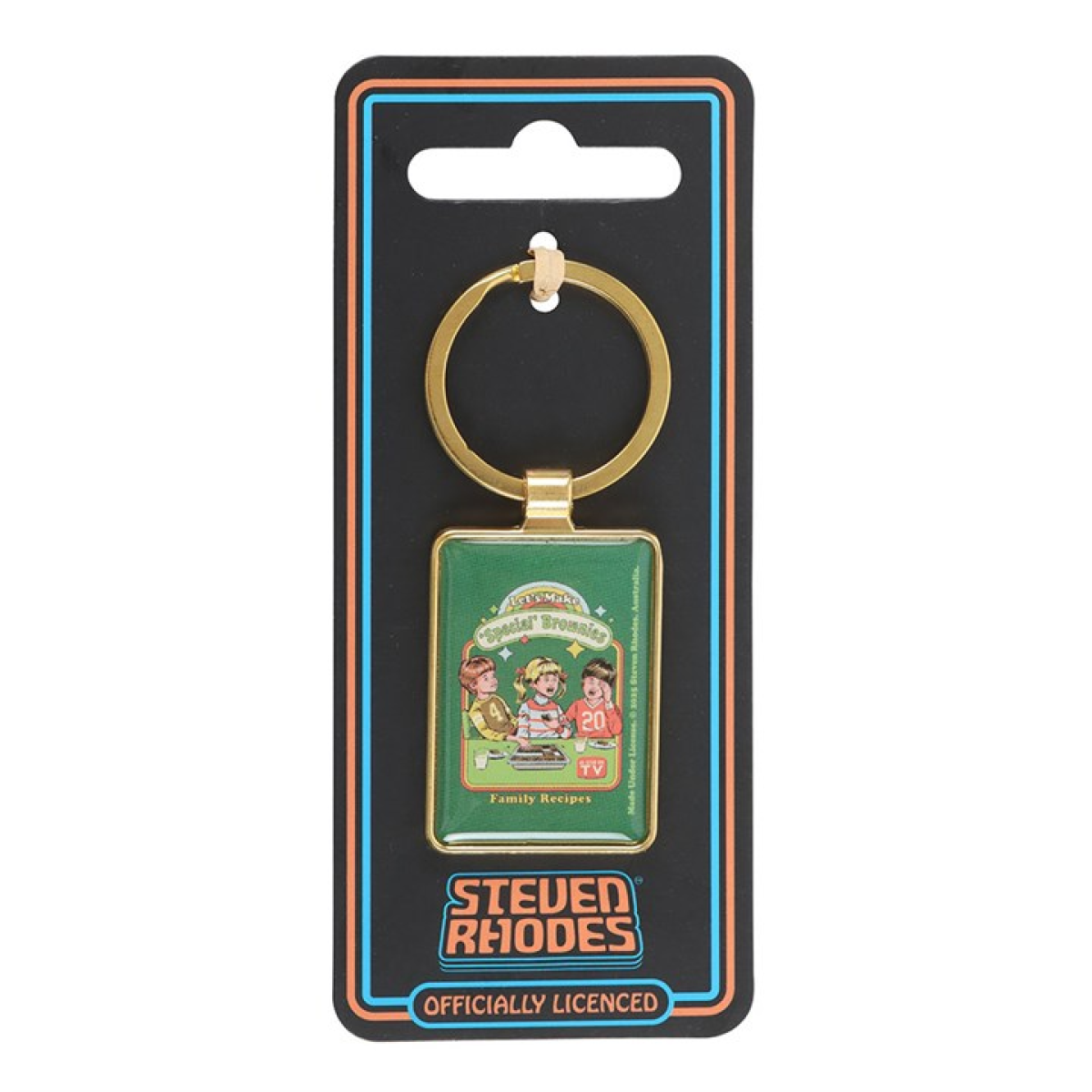 Let's Make Brownies Keyring by Steven Rhodes - Image 2