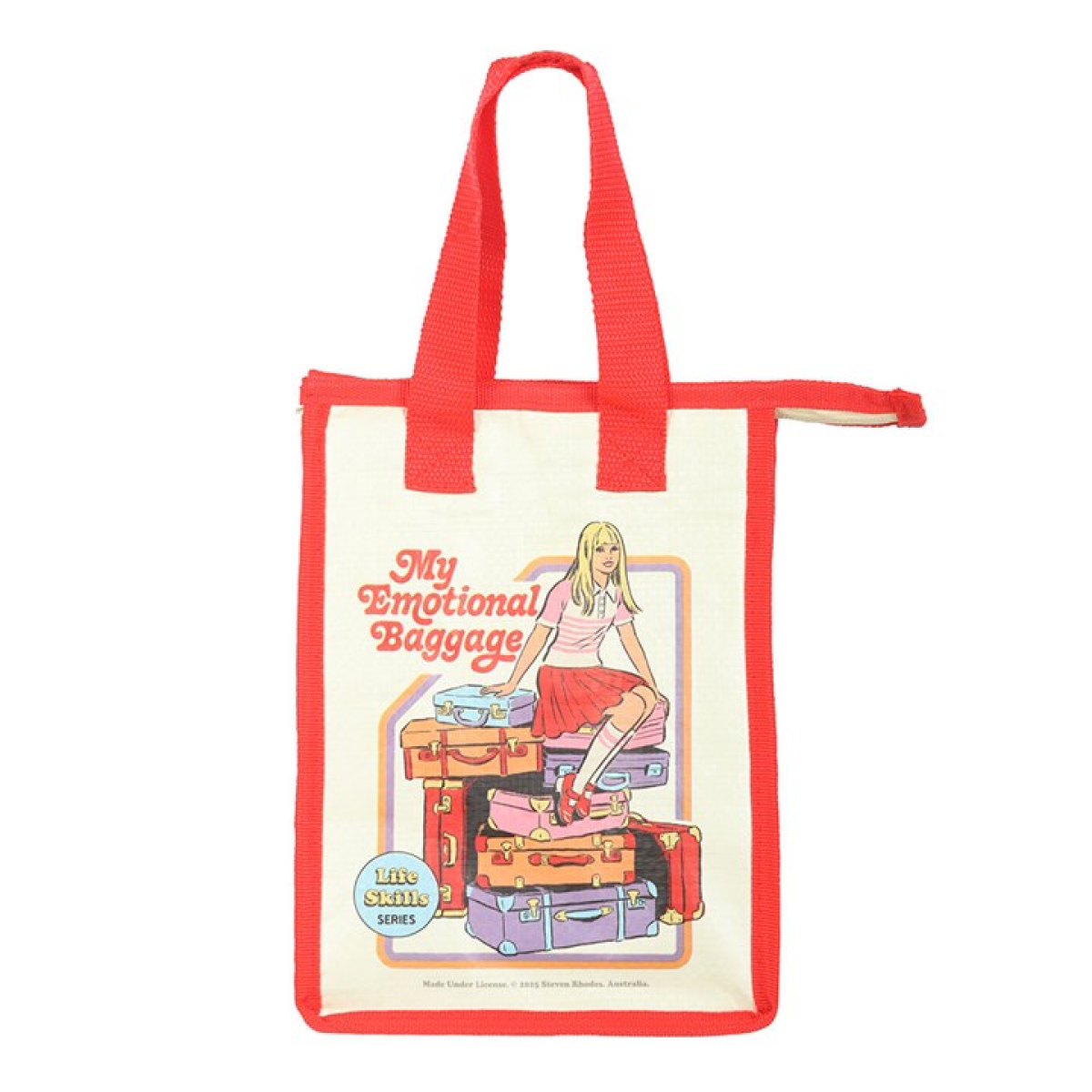 My Emotional Baggage Lunch Bag by Steven Rhodes - Image 3
