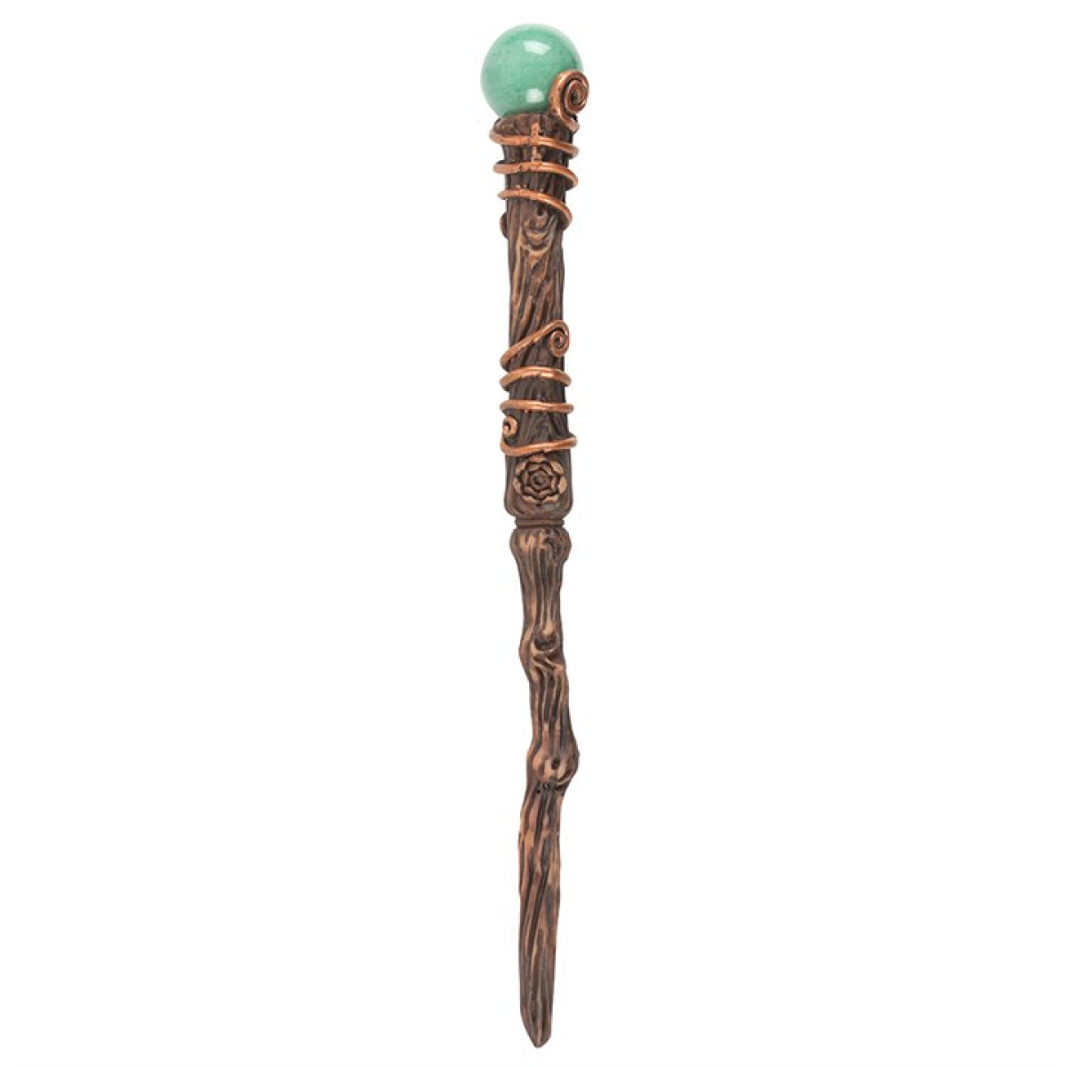 Abundance Green Aventurine Crystal Wand with Pouch - Image 4