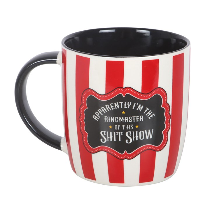 Red Striped Ringmaster Mug - Image 2