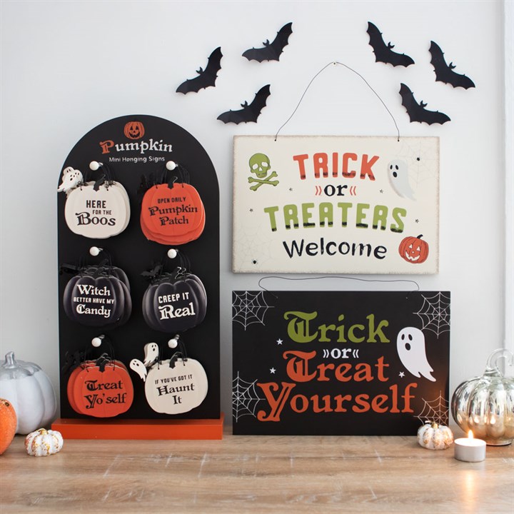Trick or Treat Yourself Hanging Sign - Image 3