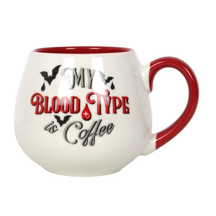 My Blood Type is Coffee Rounded Mug - Image 2