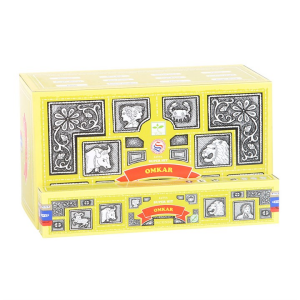 Set of 12 Satya Superhit Omkar Incense 15g (12/50)